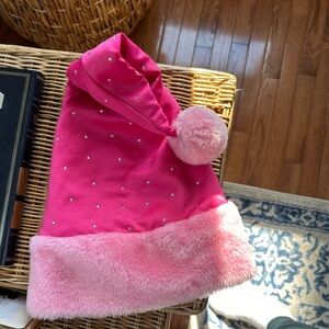 NWT Victoria’s Secret PINK Santa baby hat rhinestones O/S Sexy Little Things